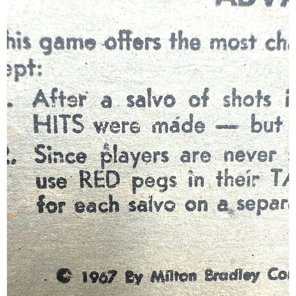 Vtg Milton Bradley 4730 1967 Battleship Board Game Complete Set Box & Accessorie - Picture 8 of 8